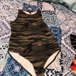 Camo body suit